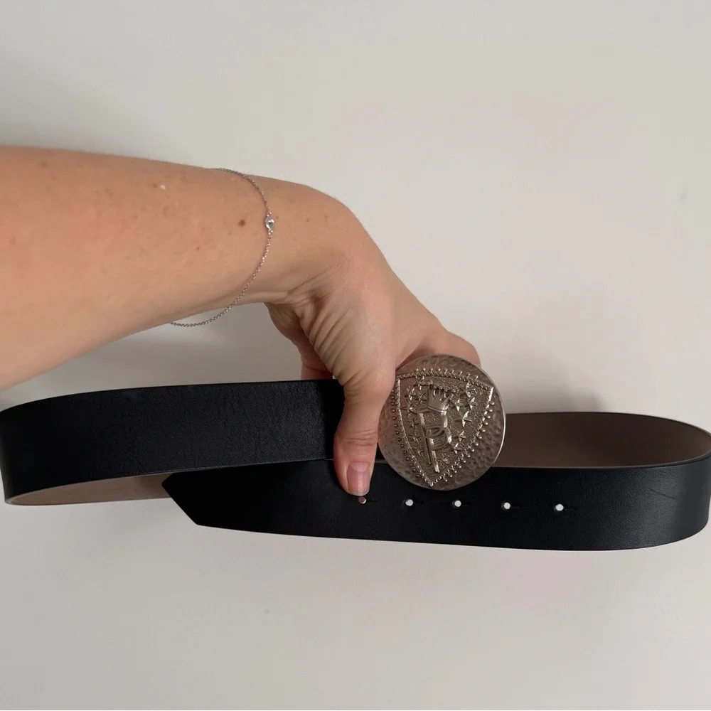 PATRIZIA Pepe only for girls Vera Pelle Tan Leather Belt S
